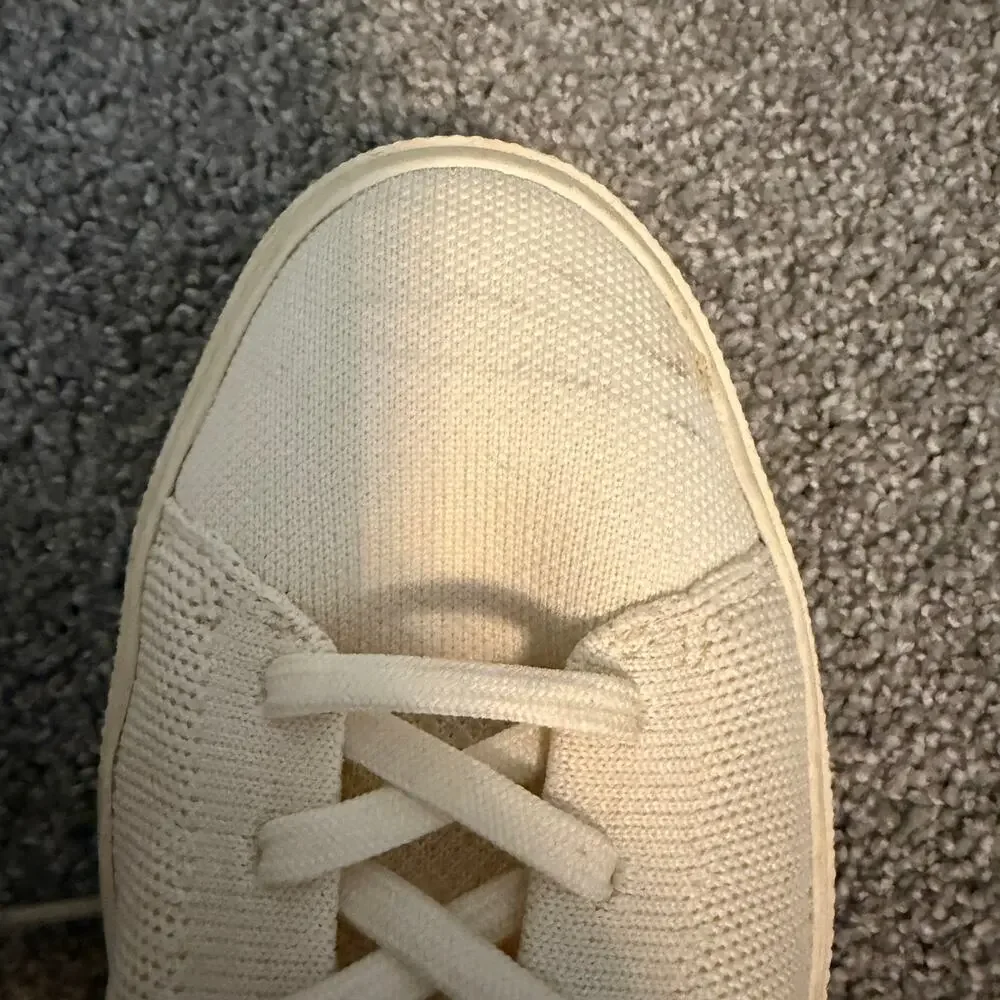 Rothy’s The RS02 Sneaker Men's Size 9.5 Women’s 11 Lightweight Bone Shoes